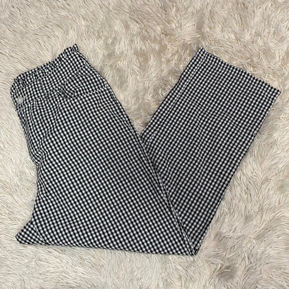 Sincerely Jules Women's gingham checkered plaid cottagecore capris - Picture 1 of 9